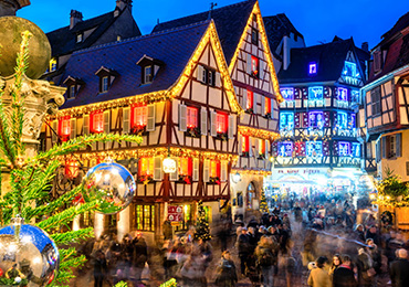 שווקי הכריסמס בעמק הריין וחבל אלזס